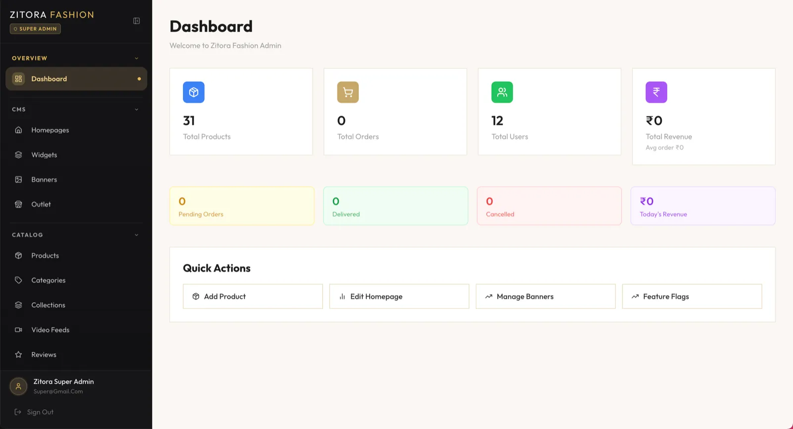 Admin Panel